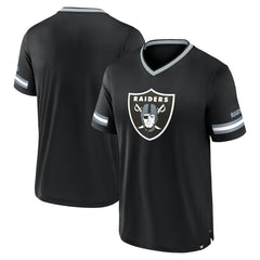 Las Vegas Raiders Stripe Stacking T-Shirt - Black on sale