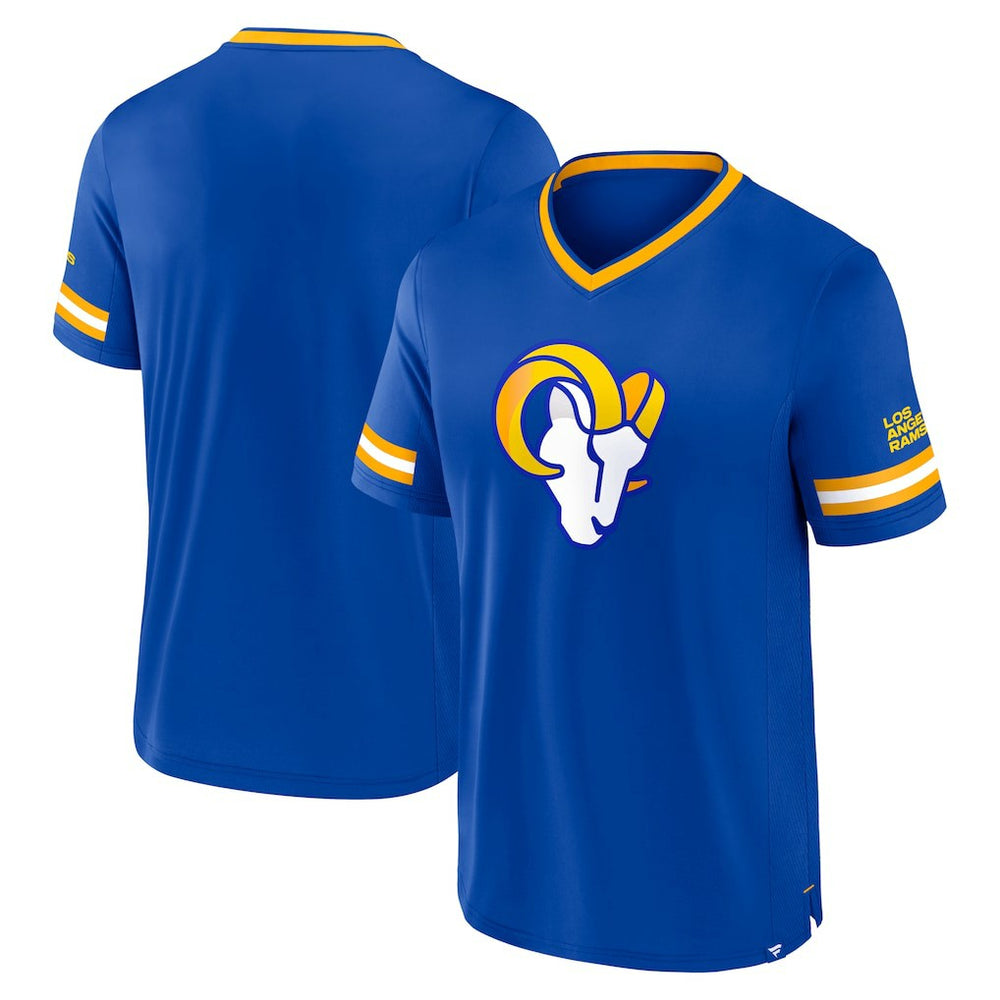 Los Angeles Rams Stripe Stacking T-Shirt - Royal outlet
