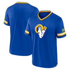 Los Angeles Rams Stripe Stacking T-Shirt - Royal outlet