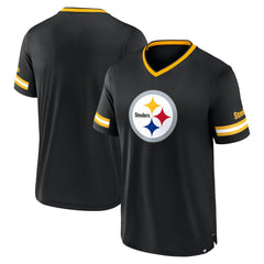 Pittsburgh Steelers Stripe Stacking T-Shirt - Black outlet