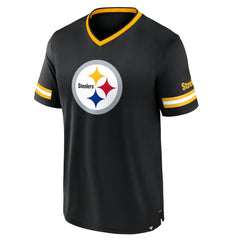 Pittsburgh Steelers Stripe Stacking T-Shirt - Black outlet