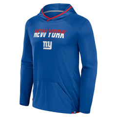 New York Giants Transitional Defender Hoodie Long Sleeve T-Shirt - Royal for sale