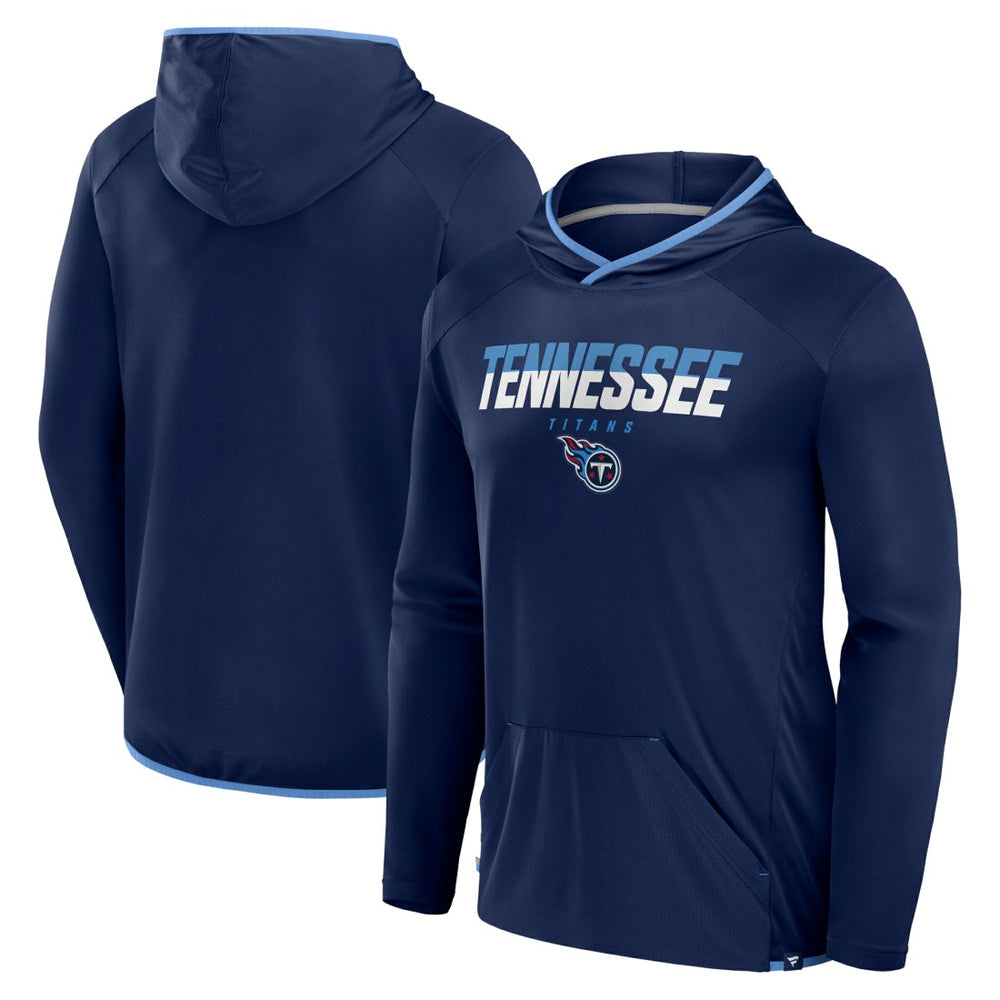 Tennessee Titans Transitional Defender Hoodie Long Sleeve T-Shirt - Navy for sale