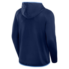 Tennessee Titans Transitional Defender Hoodie Long Sleeve T-Shirt - Navy for sale