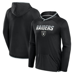 Las Vegas Raiders Transitional Defender Hoodie Long Sleeve T-Shirt - Black on sale