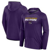 Baltimore Ravens Transitional Defender Hoodie Long Sleeve T-Shirt - Purple outlet