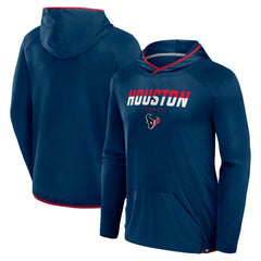 Houston Texans Transitional Defender Hoodie Long Sleeve T-Shirt - Navy for sale