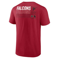 Atlanta Falcons Repeat Stats T-Shirt - Red on sale