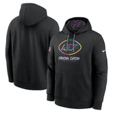 New York Jets 2024 NFL Crucial Catch Club Pullover Hoodie - Black | Nike outlet
