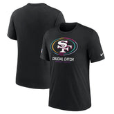San Francisco 49ers 2024 NFL Crucial Catch Big & Tall T-Shirt - Black | Nike cheap
