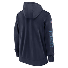Tennessee Titans 2024 Sideline Club Full-Zip Hoodie - Navy | Nike online