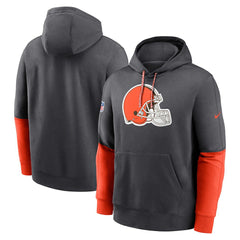 Cleveland Browns 2024 Sideline Club Pullover Hoodie - Anthracite | Nike on sale