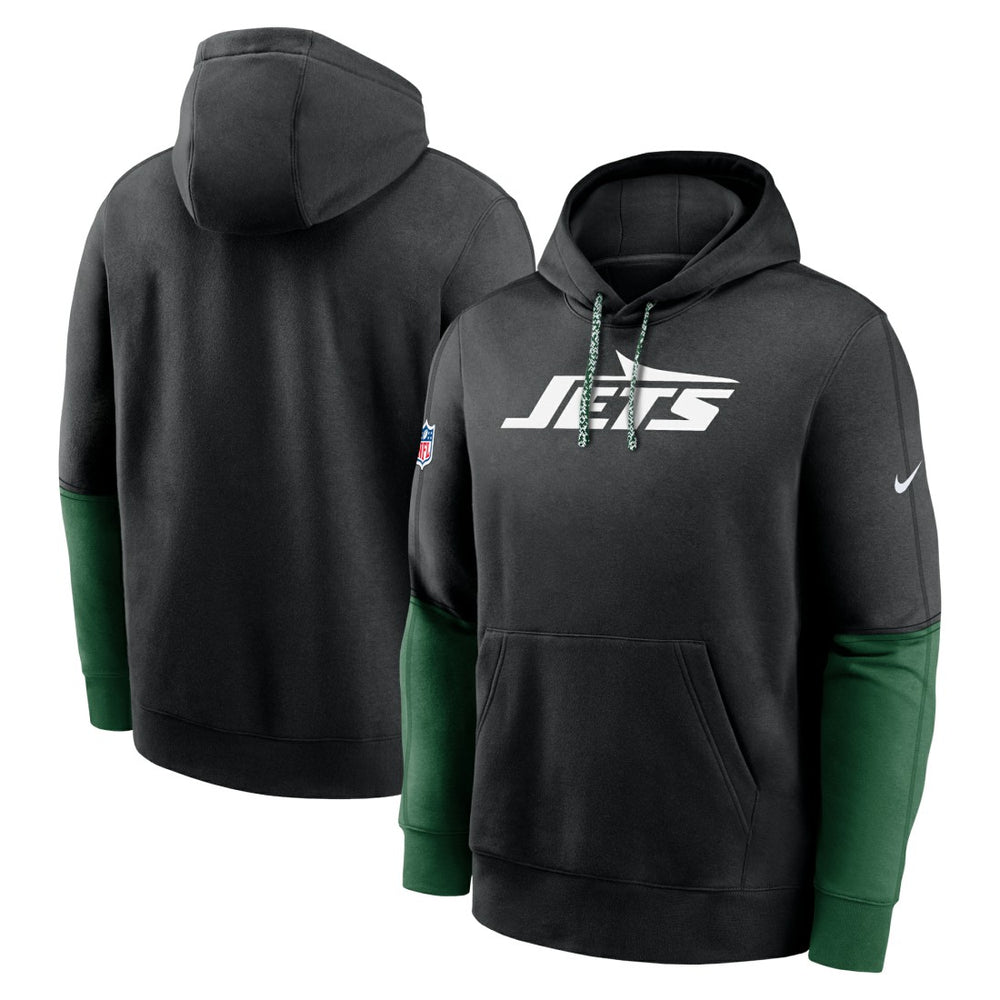 New York Jets 2024 Sideline Club Pullover Hoodie - Black | Nike discount