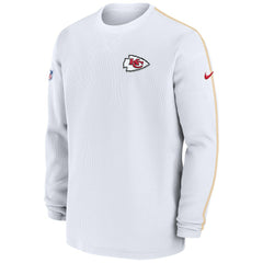 Kansas City Chiefs 2024 Sideline Coaches Long Sleeve Top - Red | Nike discount