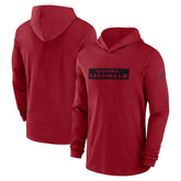 Arizona Cardinals 2024/25 Sideline Performance Long Sleeve Hoodie T-Shirt - Cardinal | Nike on sale