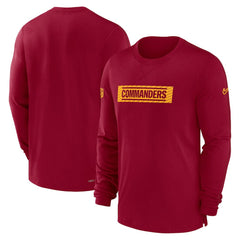 Washington Commanders Sideline Player Performance Long Sleeve T-Shirt - Burgundy | Nike outlet