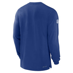 New York Giants Sideline Player Performance Long Sleeve T-Shirt - Royal | Nike on sale