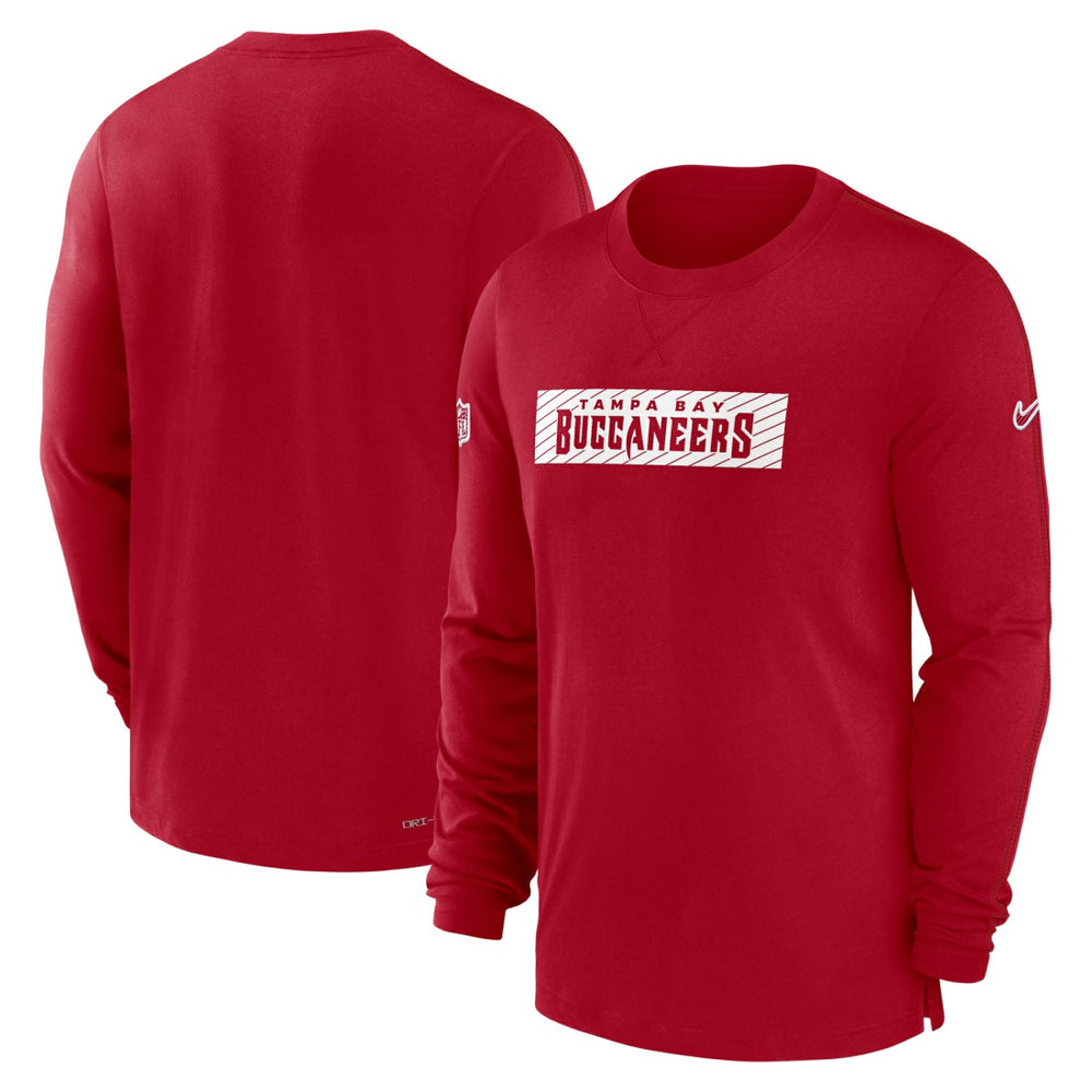 Tampa Bay Buccaneers Sideline Player Performance Long Sleeve T-Shirt - Red | Nike sale