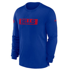 Buffalo Bills Sideline Player Performance Long Sleeve T-Shirt - Royal | Nike for sale