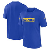 Los Angeles Rams Sideline Player Performance T-Shirt - Royal | Nike on sale
