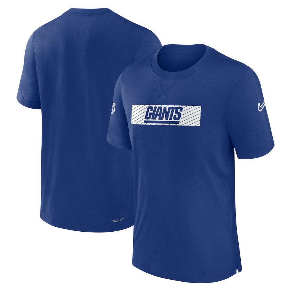 New York Giants Sideline Player Performance T-Shirt - Royal | Nike for sale