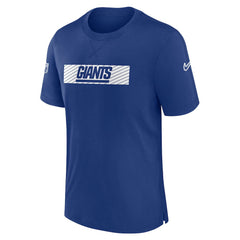 New York Giants Sideline Player Performance T-Shirt - Royal | Nike for sale
