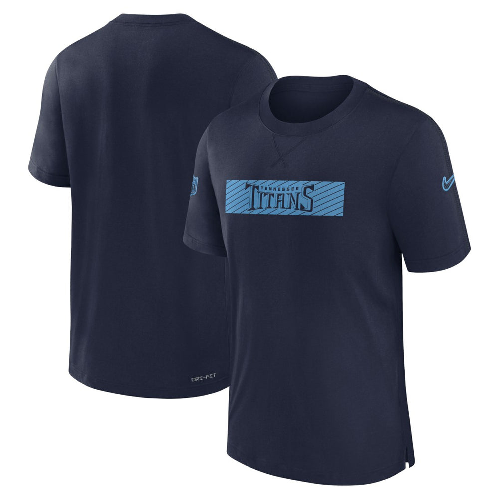 Tennessee Titans Sideline Player Performance T-Shirt - Navy | Nike discount