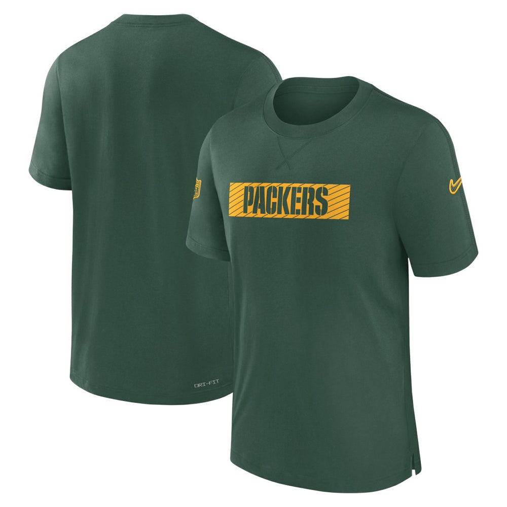 Green Bay Packers Sideline Player Performance T-Shirt - Green | Nike outlet