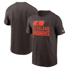 Cleveland Browns Air Essential T-Shirt - Brown | Nike cheap