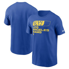Los Angeles Rams Air Essential T-Shirt - Royal | Nike online