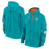 Miami Dolphins Primetime Club Full-Zip Hoodie - Aqua | Nike cheap