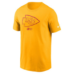 Kansas City Chiefs Faded Essential T-Shirt - Gold | Nike online