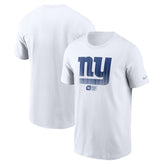 New York Giants Faded Essential T-Shirt - White | Nike sale