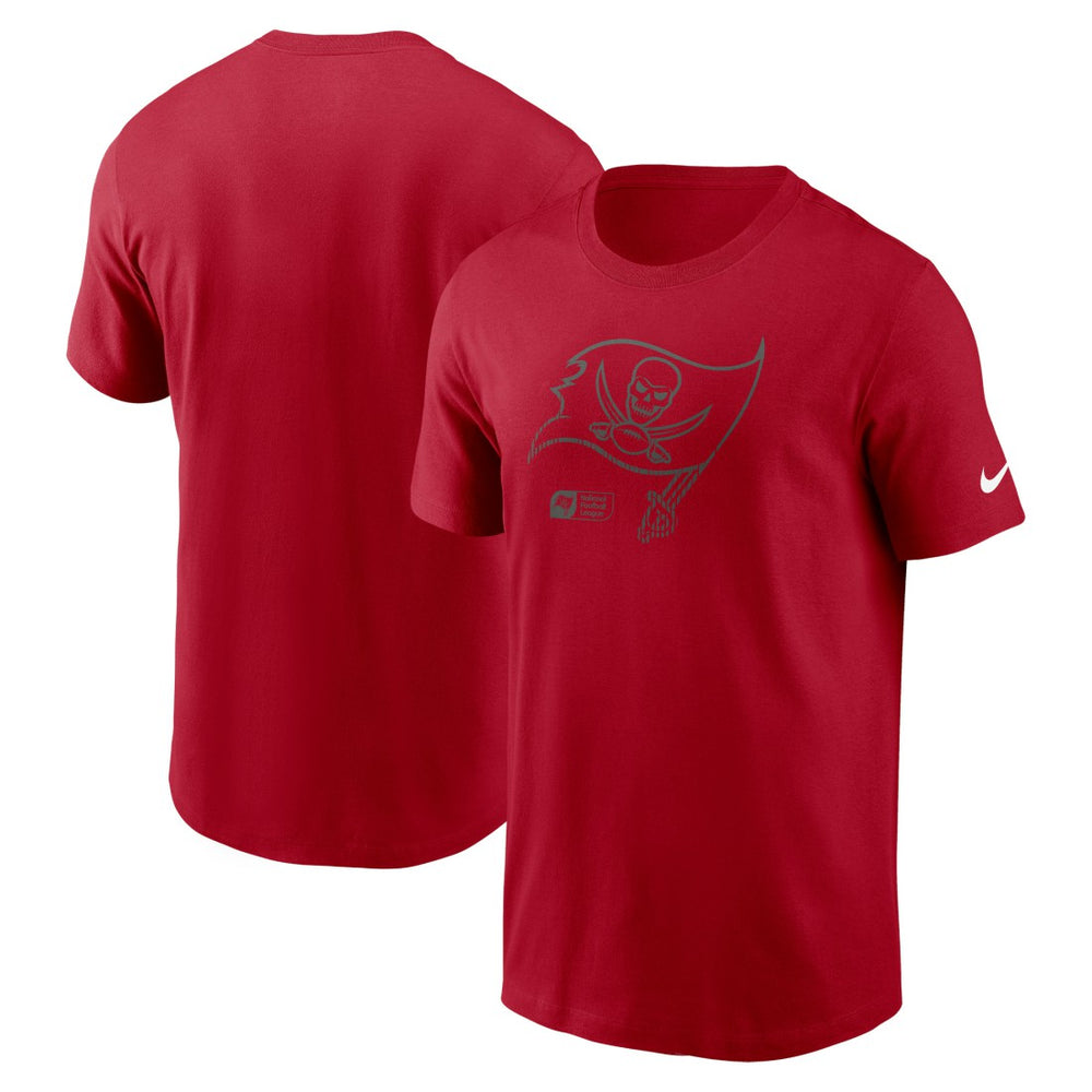 Tampa Bay Buccaneers Faded Essential T-Shirt - Red | Nike for sale
