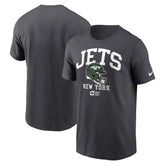 New York Jets Helmet Essential T-Shirt - Anthracite | Nike sale
