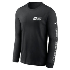 New York Jets All Out Long Sleeve T-Shirt - Black | Nike online