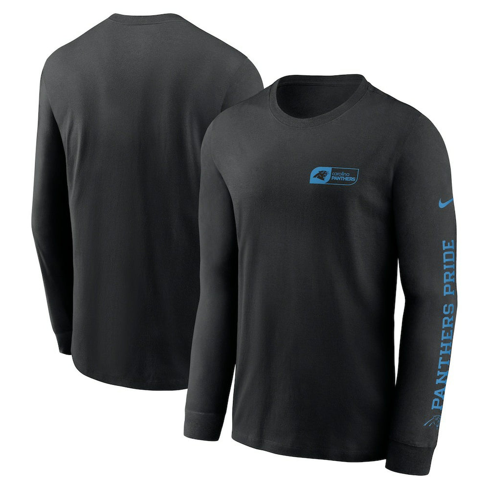 Carolina Panthers All Out Long Sleeve T-Shirt - Black | Nike cheap