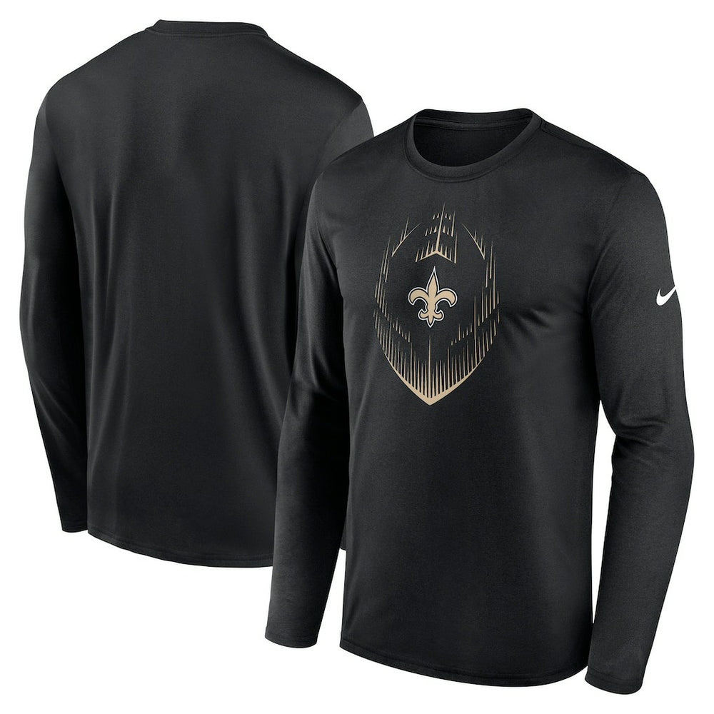 New Orleans Saints Icon Legend Performance Long Sleeve T-Shirt - Black | Nike online