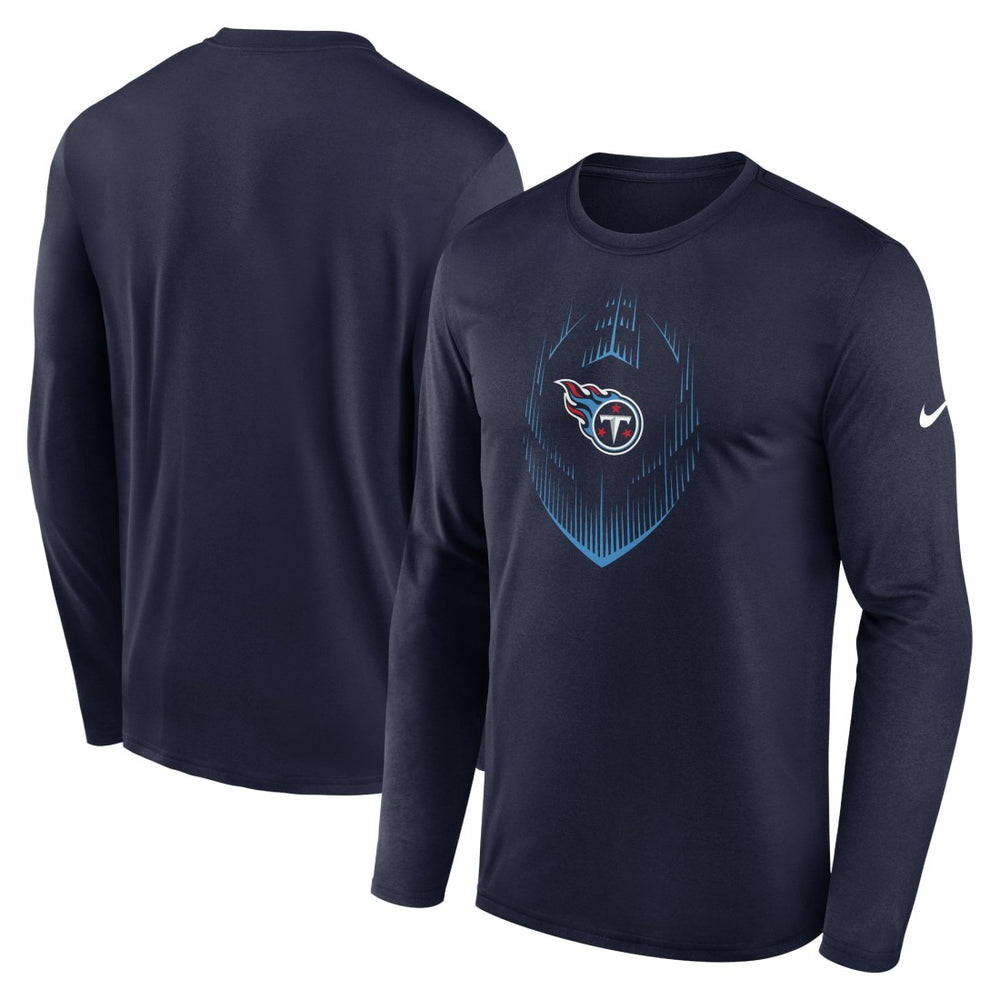 Tennessee Titans Icon Legend Performance Long Sleeve T-Shirt - Navy | Nike for sale