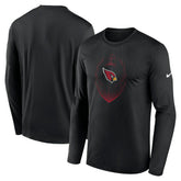 Arizona Cardinals Icon Legend Performance Long Sleeve T-Shirt - Black | Nike sale