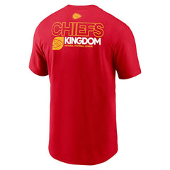 Kansas City Chiefs Outline T-Shirt - Red | Nike outlet