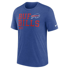 Buffalo Bills Overlap Lockup Tri-Blend T-Shirt - Royal | Nike outlet
