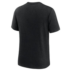 Carolina Panthers Overlap Lockup Tri-Blend T-Shirt - Black | Nike online