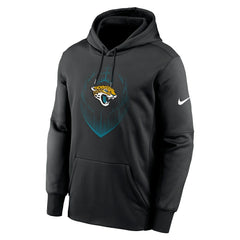 Jacksonville Jaguars Icon Performance Pullover Hoodie - Black | Nike on sale