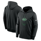 New York Jets Icon Performance Pullover Hoodie - Black | Nike on sale