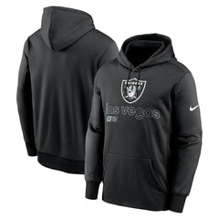 Las Vegas Raiders Performance Pullover Hoodie - Black | Nike for sale