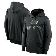 New York Jets Performance Pullover Hoodie - Black | Nike online