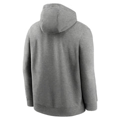 New York Jets Rewind Club Logo Pullover Hoodie - Heather Gray | Nike discount