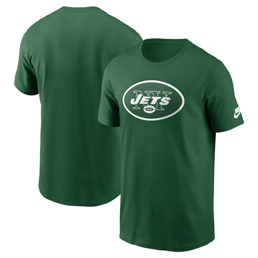 New York Jets Rewind Logo Essential T-Shirt - Kelly Green | Nike discount