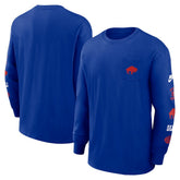Buffalo Bills Rewind Heavy Max90 Pocket Long Sleeve T-Shirt - Royal | Nike discount